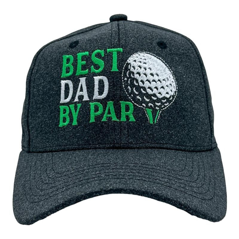 Best Dad By Par Hat Funny Fathers Day Golfing Lovers Novelty Cap Funny Hats Dad Joke  Funny Golf  Novelty Caps for Men...