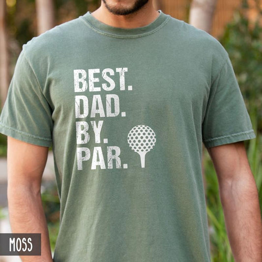 Best Dad By Par Shirt Funny Fathers Day Gift Gift For Golfer Golfing Lover Shirt For Husband Daddy Golf Birthday Gift Hoodie, T-shirt and sweater