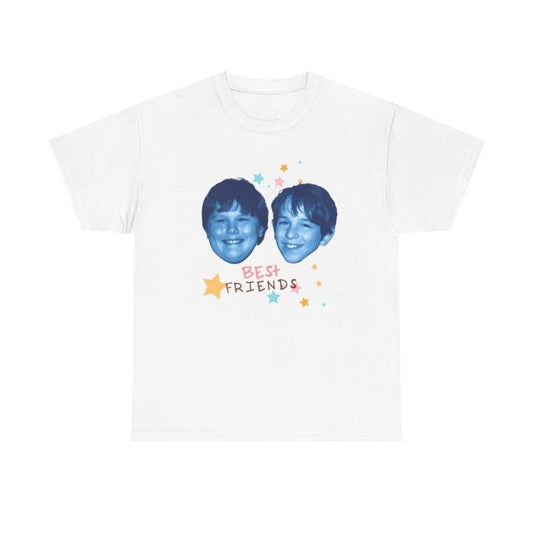 Best Friends Greg and Rowley Diary of a Wimpy Unisex Heavy Cotton Tee