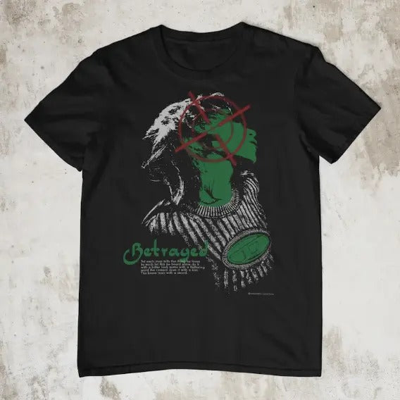 Betrayed Y2k Shirt - Y2k Clothing - Streetwear Tee Menswear Top Hoodie, Sweatshirt | DripVista.com
