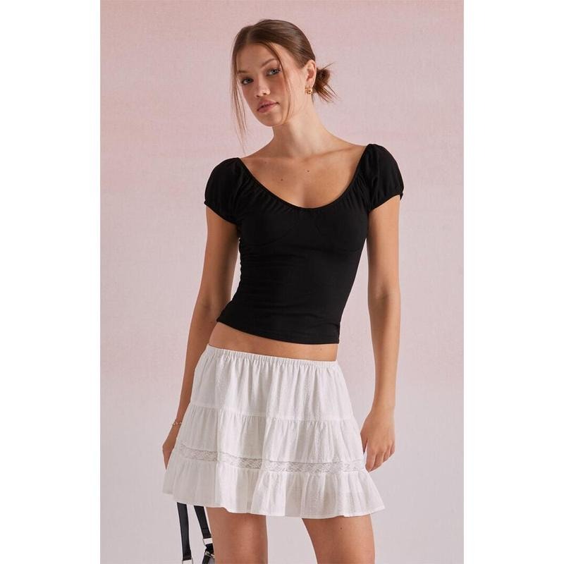 Beverly and Beck Women's Daisy Corset T-Shirt Hoodie, Sweatshirt | DripVista.com
