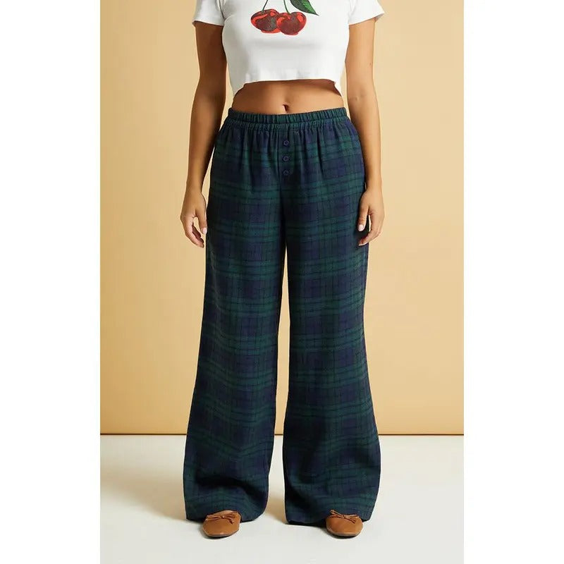 Beverly and Beck Women's Flannel Boxer Pantsstyle{n002}2 T-Shirts, Hoodie, Sweatshirt | DripVista.com