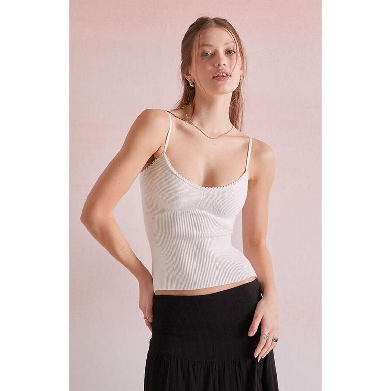 Beverly and Beck Women's Jane Trim Sweater Tank Top T-Shirts, Hoodie, Sweatshirt | DripVista.com