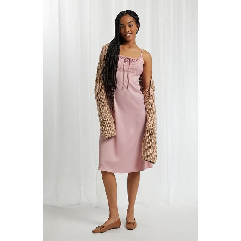 Beverly and Beck Women's Satin Lace Bustier Mini Dress T-Shirts, Hoodie, Sweatshirt | DripVista.com