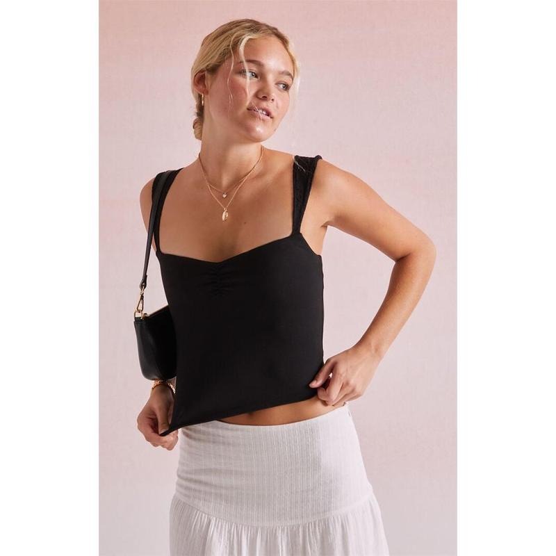 Beverly and Beck Women's Sierra Cinched Tank Top T-Shirts, Hoodie, Sweatshirt | DripVista.com