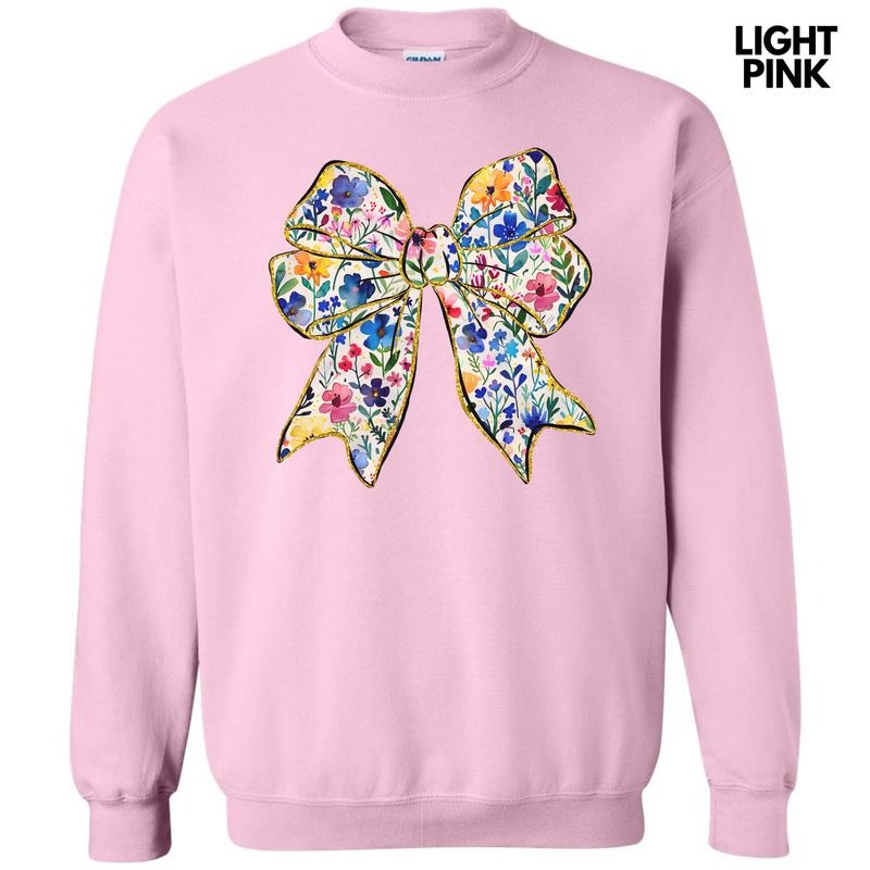 Big Bouquet Bow Sweatshirt 'NLB'