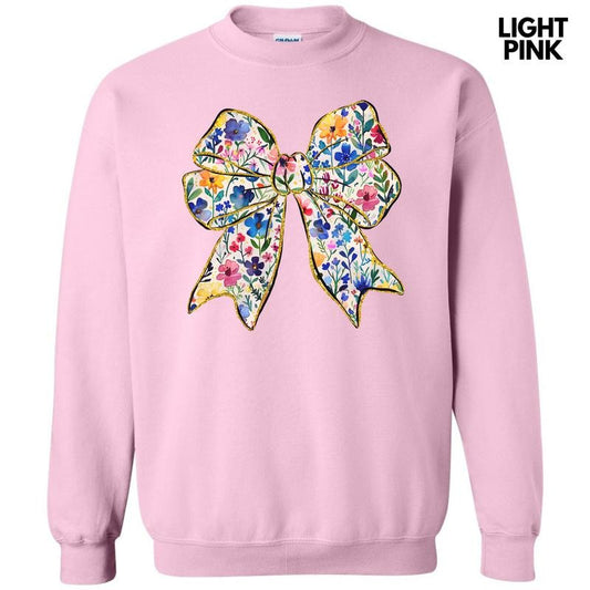 Big Bouquet Bow Sweatshirt 'NLB'