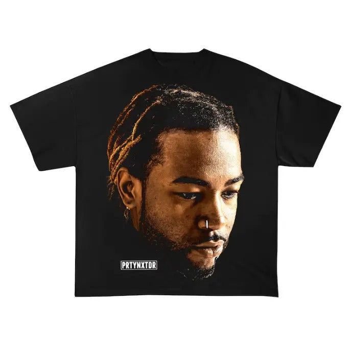 Big Face PND T-Shirt, PartyNextDoor Tee Classic Cotton Hoodie, Sweatshirt | DripVista.com