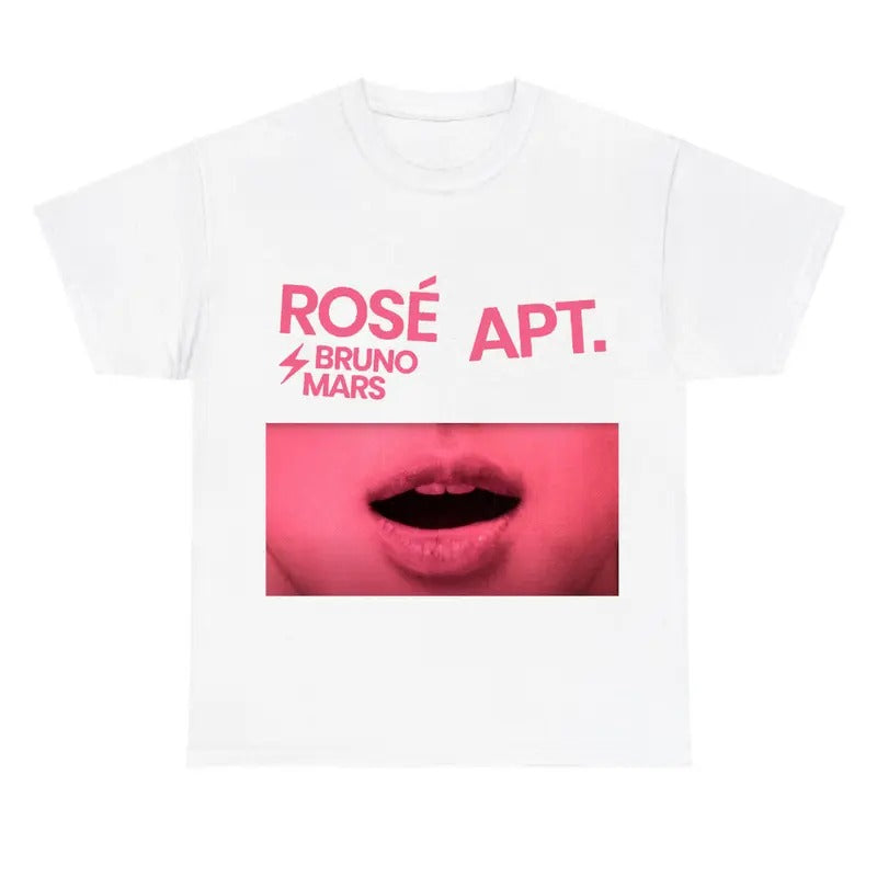 Big Face Pink Rose T-shirt, APT Graphic Fan Gift Tee Hoodie, Sweatshirt | DripVista.com