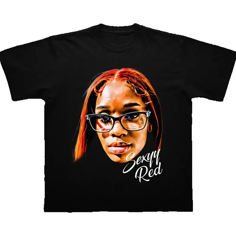 Big Face Sexyyy Redd Graphic Tee Classic Cotton Hoodie, Sweatshirt | DripVista.com