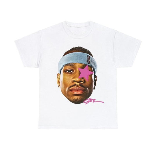 Big Head Allen Iverson Shirt, Allen Iverson Graphic Tee, Trending shirt Gift For Fans, Gift For Men, Gift For Women All Size Cotton Menswear