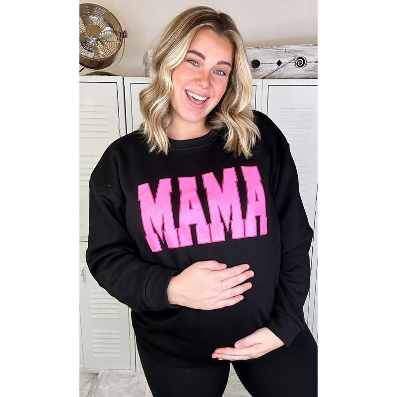 Big Letter MAMA Sweatshirt T-Shirts, Hoodie | DripVista.com