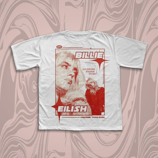 Billie Shirt, Eilish Graphic Tee, Billie Merch, Pop Shirt, Bad Guy, Unisex Gift, Unisex Heavy Cotton Tee