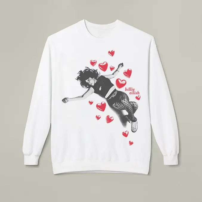 Billieee Eilishhh love T-shirt, Graphic Tee Crazestyle{n002}2 Hoodie, Sweatshirt | DripVista.com