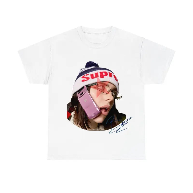 Billieee Red Star Shirt, Ocean Eyes Tour 2025 Tee Hoodie, Sweatshirt | DripVista.com