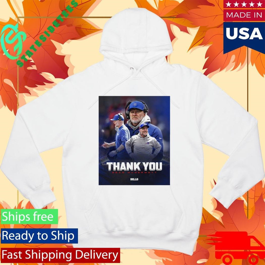 Bills Thank You Coach Sean McDermott Shirt