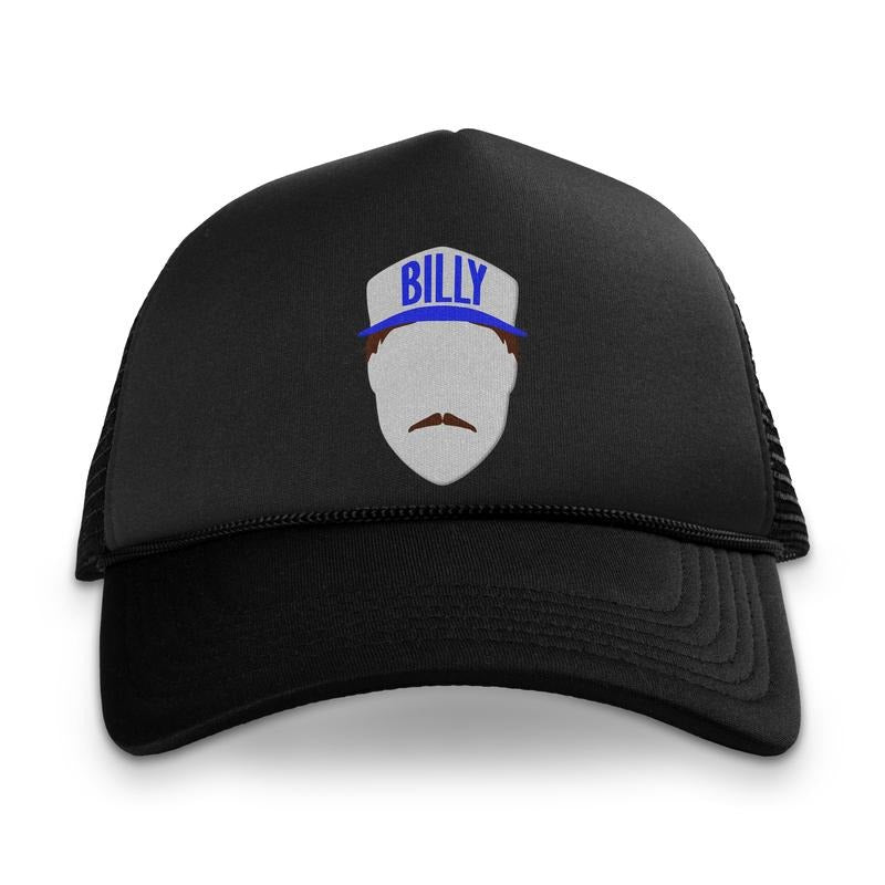 Billy Marchiafava Custom Printed Face Trucker Hat T-Shirts, Hoodie, Sweatshirt | DripVista.com
