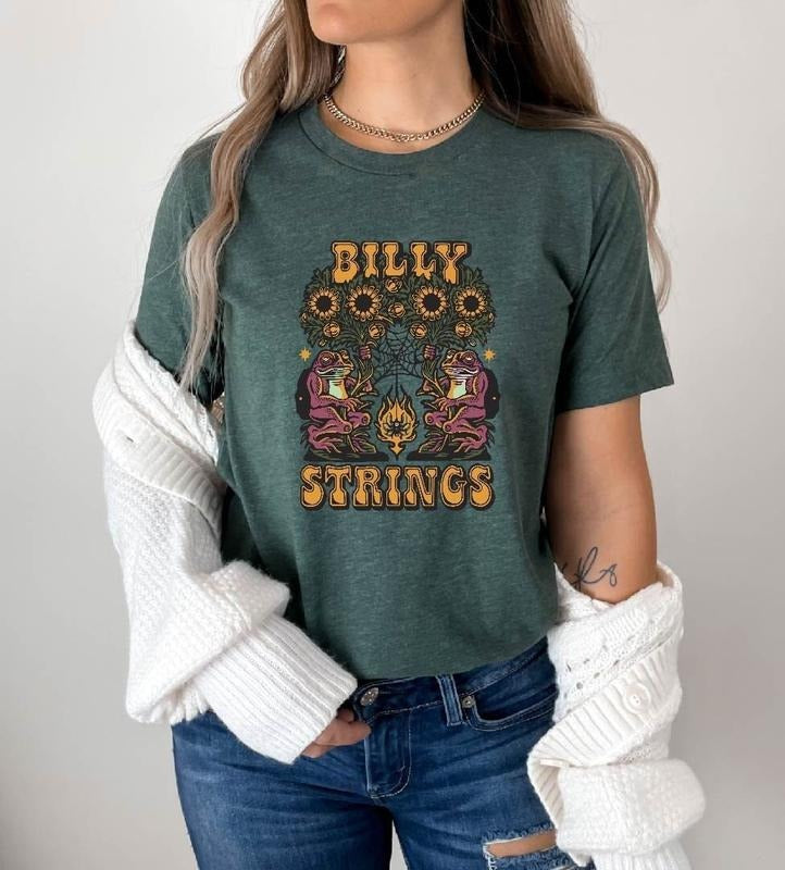 Billy Strings T-shirt Billy Strings Fall Winter Shirt Billy Strings Vintage Shirt Billy Strings Unisex T-shirt Country Music Shirt Mom