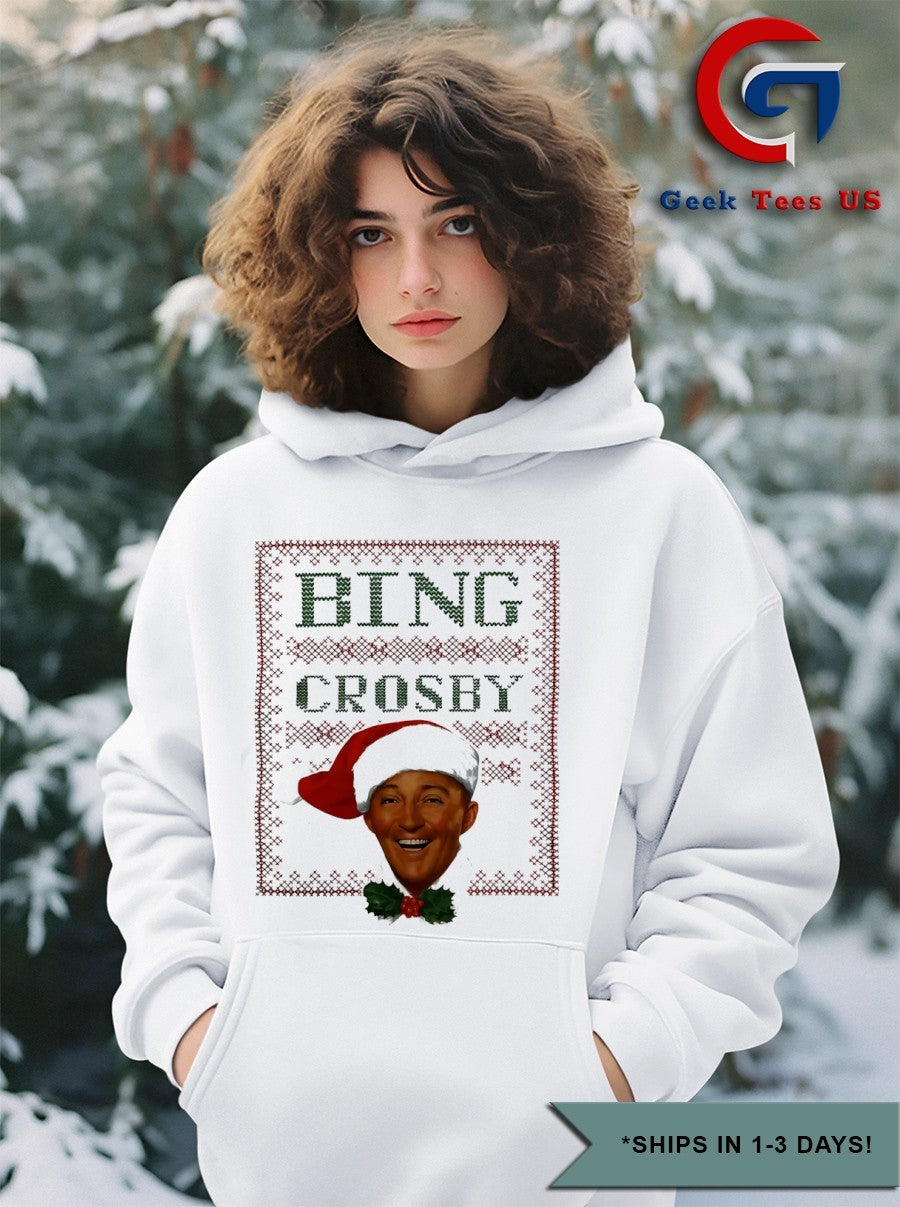Bing Crosby ugly Christmas shirt