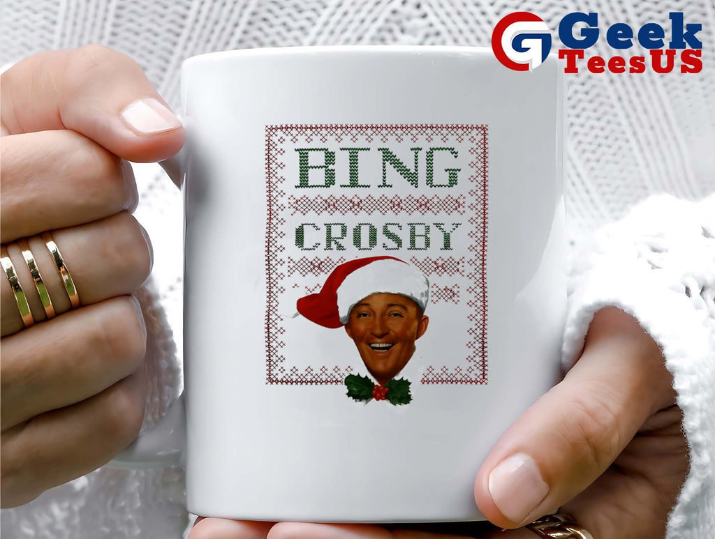 Bing Crosby ugly Christmas shirt