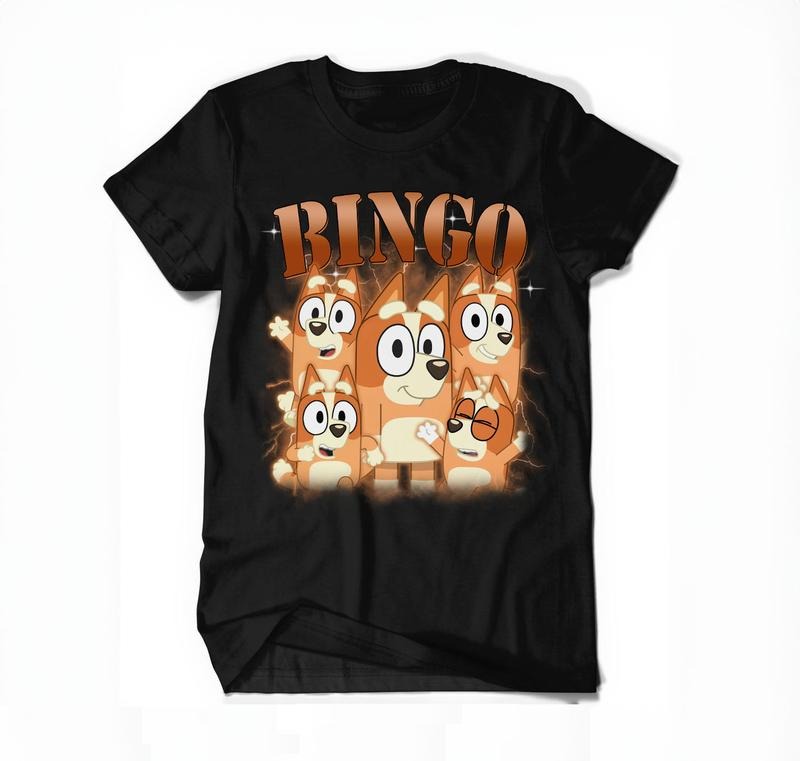 Bingo Spirit Animal Shirt, Bluey Shirt, Bingo Shirt, Bluey and Bingo, Bingo Heeler, Gift, Gift Shirt, Bluey Gift Shirt, Bluey Family Shirt