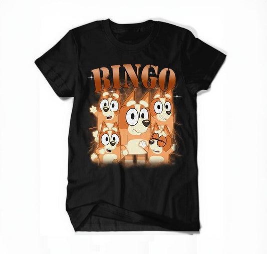 Bingo Spirit Animal Shirt, Bluey Shirt, Bingo Shirt, Bluey and Bingo, Bingo Heeler, Gift, Gift Shirt, Bluey Gift Shirt, Bluey Family Shirt