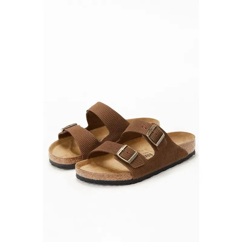 Birkenstock Men's Arizona Corduroy Sandals Dark Tea - Multicolor T-Shirts, Hoodie, Sweatshirt | DripVista.com