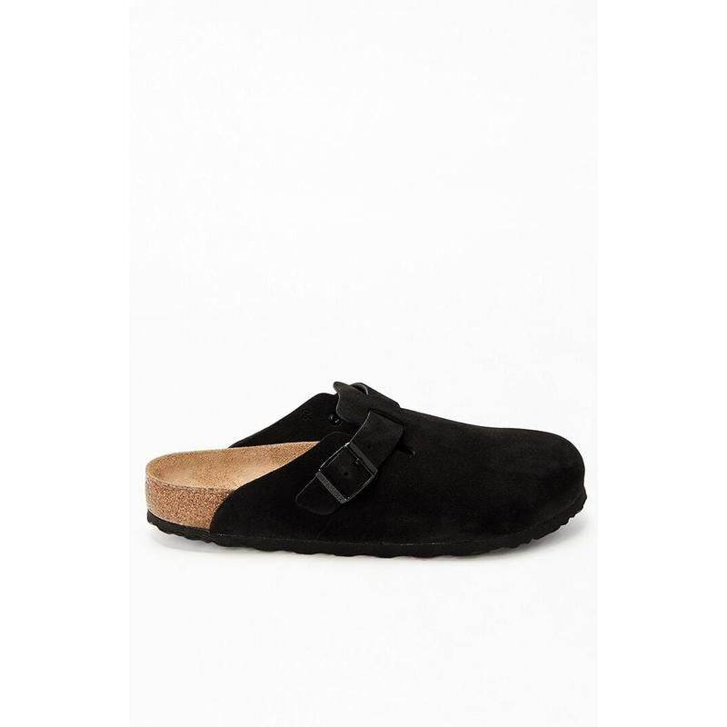 Birkenstock Men's Boston Soft Footbed Clog Black T-Shirts, Hoodie, Sweatshirt | DripVista.com