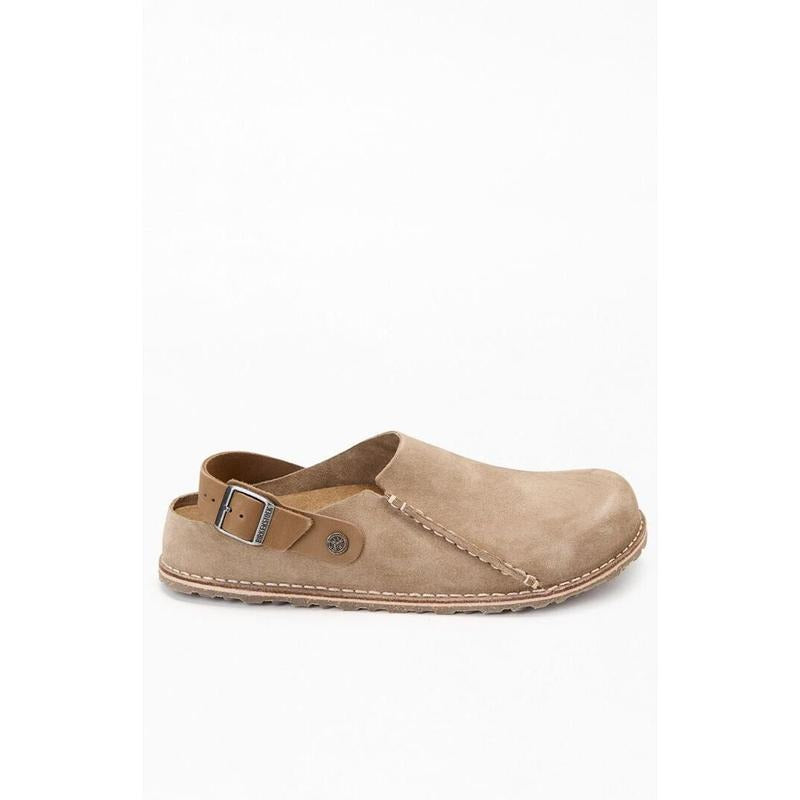 Birkenstock Men's Lutry Premium Suede Clog Taupe - Multicolor T-Shirts, Hoodie, Sweatshirt | DripVista.com