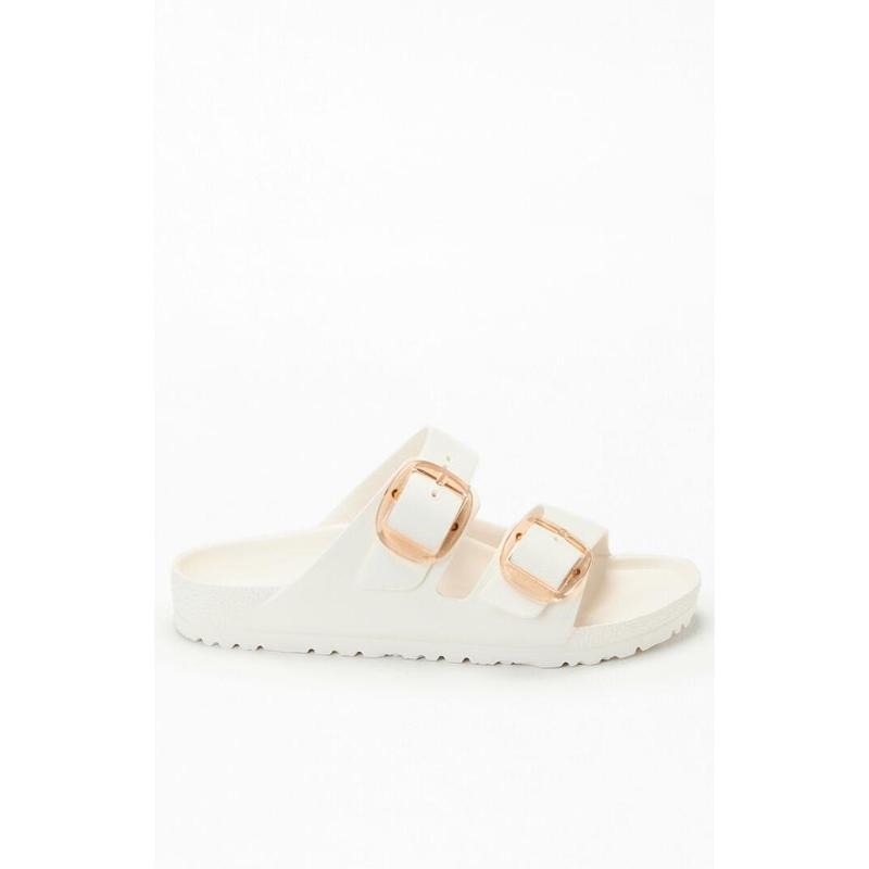 Birkenstock Women's Women's Arizona Big Buckle EVA Sandals Eggshell - Multicolor T-Shirts, Hoodie, Sweatshirt | DripVista.com