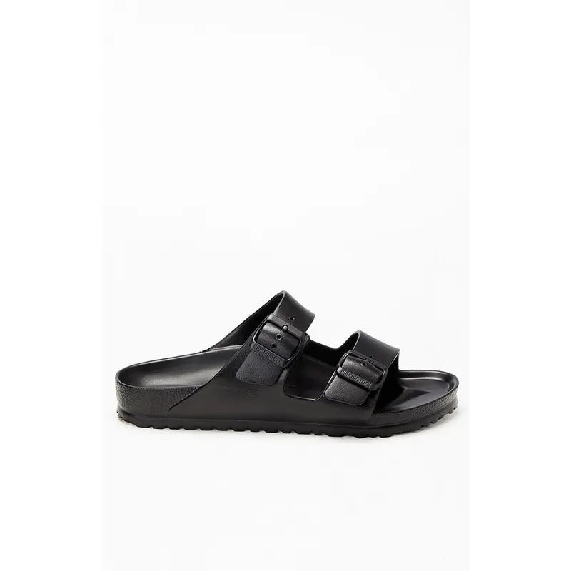 Birkenstock Women's Women's Arizona Essentials Slide Sandal Black T-Shirts, Hoodie, Sweatshirt | DripVista.com