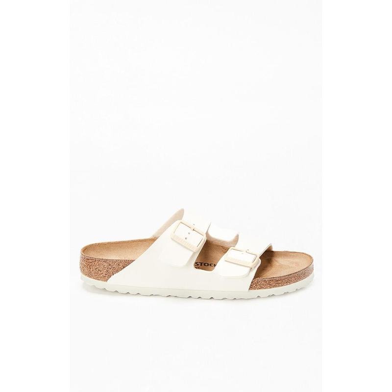 Birkenstock Women's Women's Arizona Slide Sandal Eggshell - Multicolor T-Shirts, Hoodie, Sweatshirt | DripVista.com