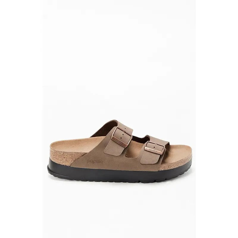 Birkenstock Women's Women's Arizona Vegan Leather Platform Sandals Mocha - Multicolor T-Shirts, Hoodie, Sweatshirt