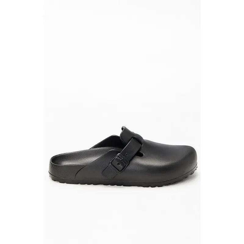 Birkenstock Women's Women's Boston Essentials EVA Clog Black T-Shirts, Hoodie, Sweatshirt | DripVista.com