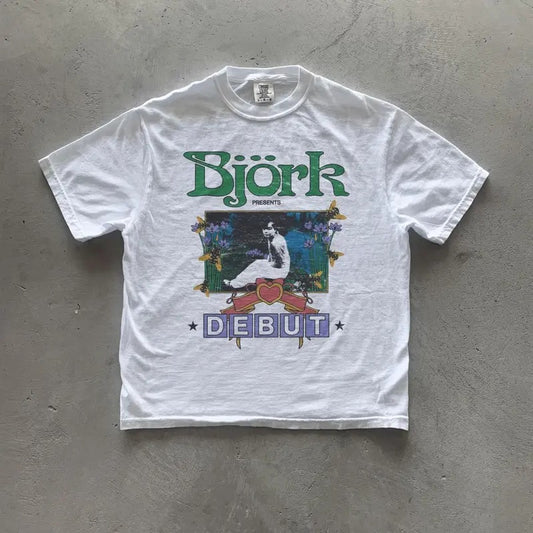 Bjork , Vintage Unisex Bjork, Music Shirt, Gift for woman, Gift for fan shirt, Everyday Basic, Never Outdated, Trendy Looks, Stay