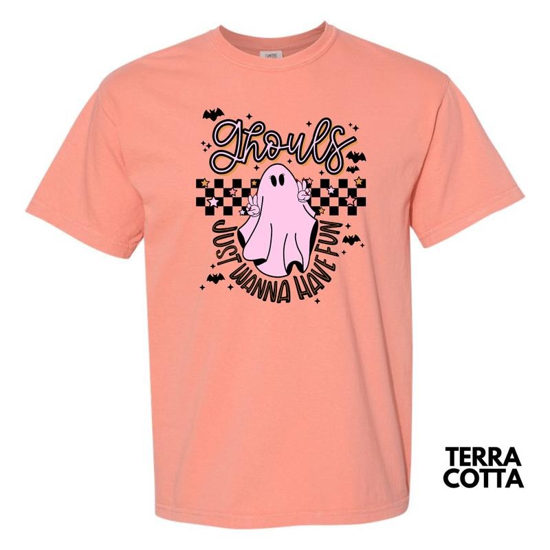 Black Checker Ghouls Fun Comfort Colors T-Shirt 'NLB' Hoodie, Sweatshirt | DripVista.com