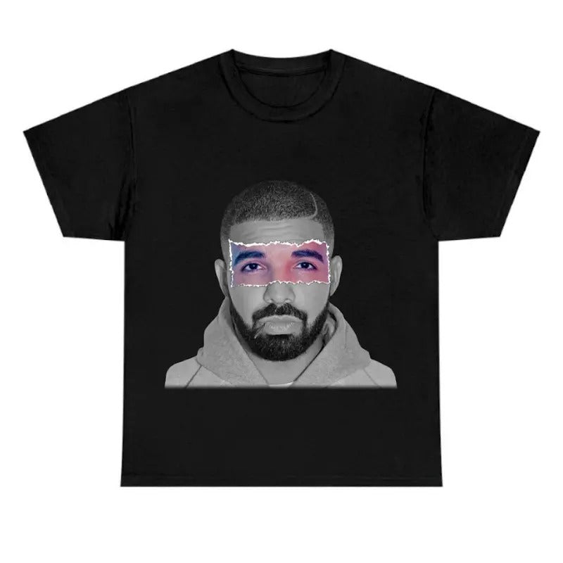Black Drake Pink Eyess T-Shirt Gift For Fans For All The Dogs Rap Tee Hoodie, Sweatshirt | DripVista.com