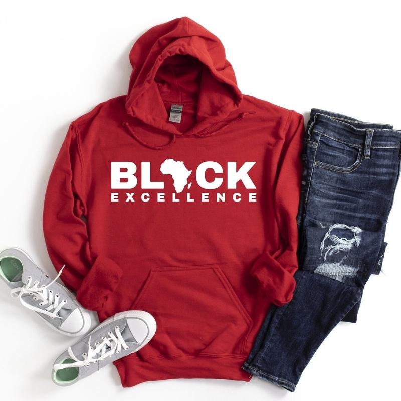 Black Excellence Hoodie, Black History Month Sweatshirt, BLM Hoodie, Black Men Woman Civil Rights Tee