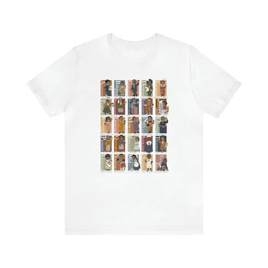 Black History ABCs Unisex Shirt, Black American History TShirt, Black History Month Graphic Tee