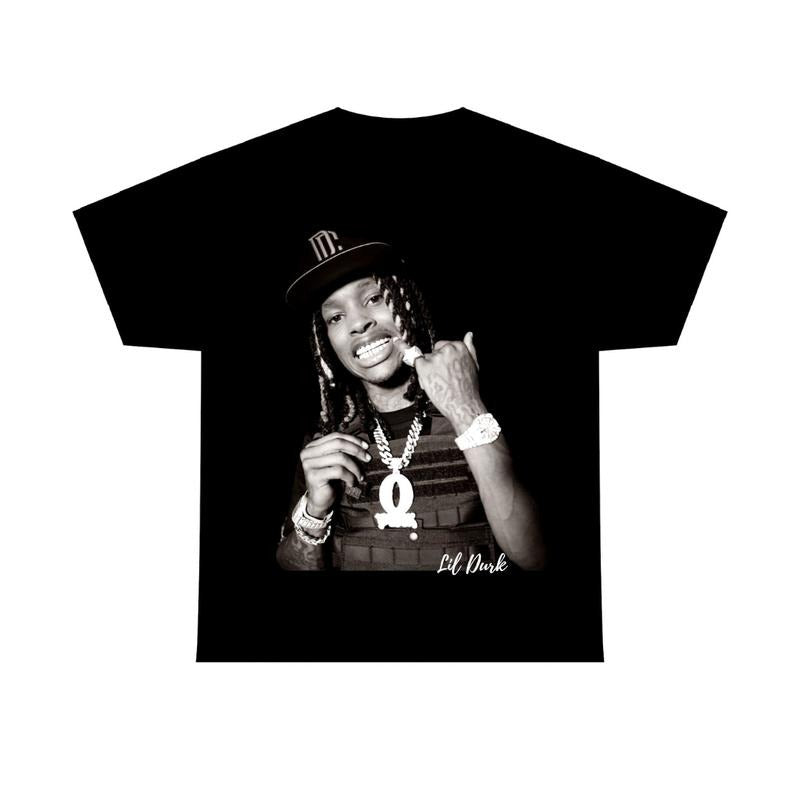 Black Lil Durkkkk Tee Shirt, Rap Gift Fans Tee