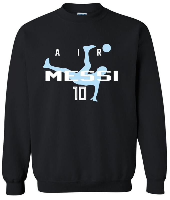 Black Lionel Messi World Cup Argentina AIR Sweatshirt