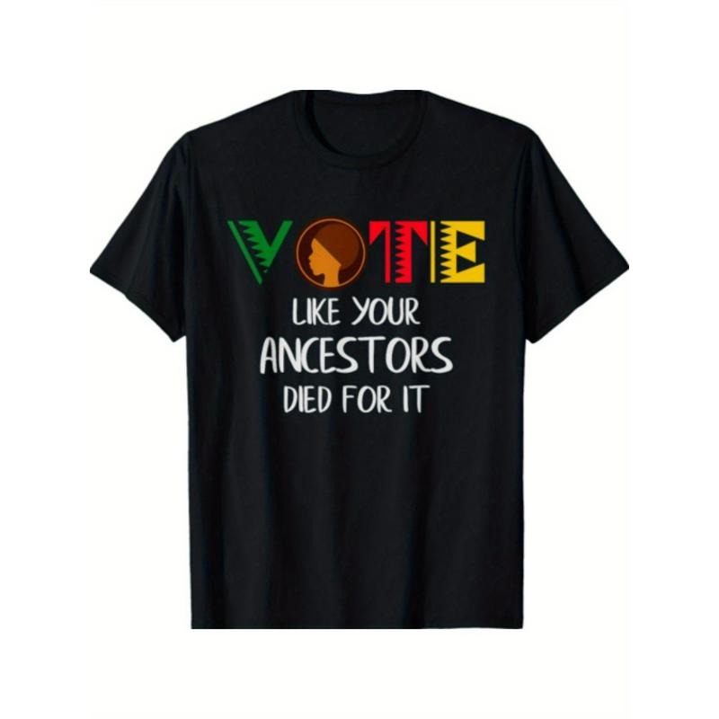 Black Votes Matter - Vote Like Your Ancestors Died for It T-Shirt Made in USA Hoodie, Sweatshirt | DripVista.com