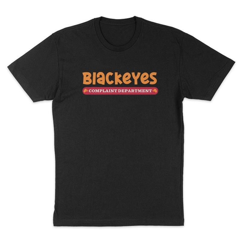 Blackeyes Complaint Department Tee, Funny Shirt, Dark Humor Tee, Hoodie Sweatshirt | DripVista.com