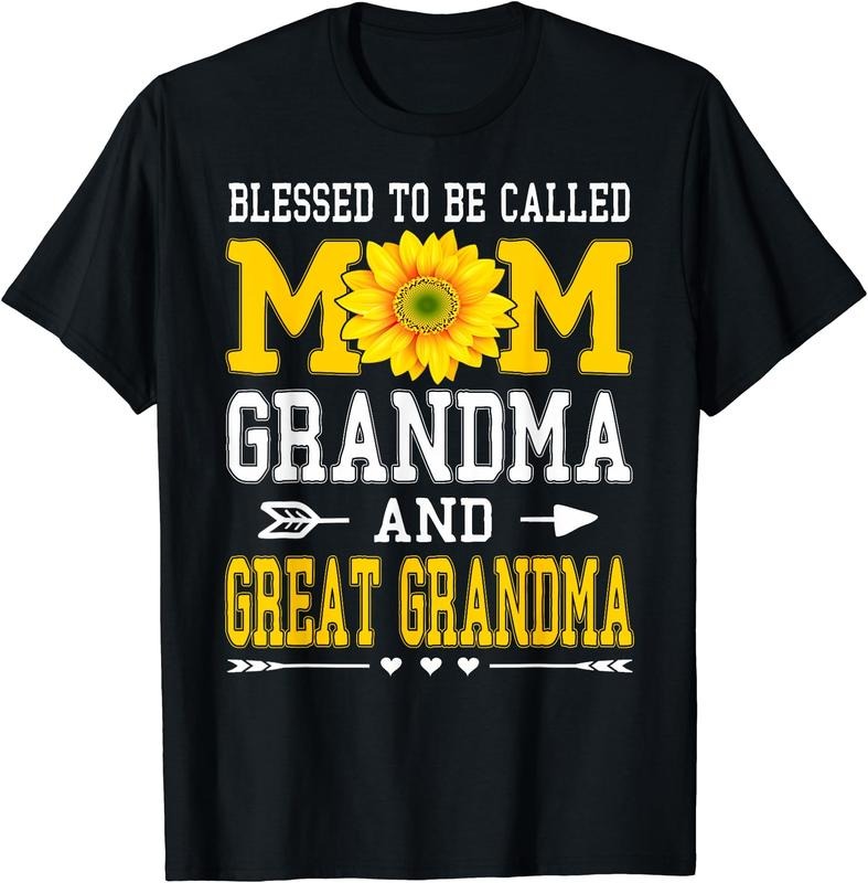 Blessed To Be Called Mom Grandma Great Grandma Mother's Day T-Shirt Hoodie, Sweatshirt | DripVista.com