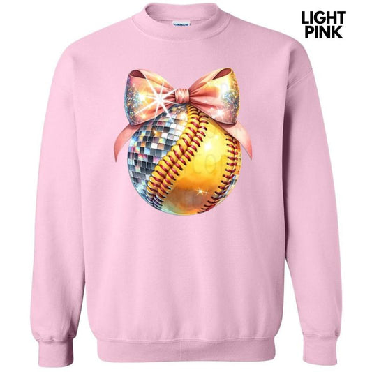 Bling Softball Sweatshirt