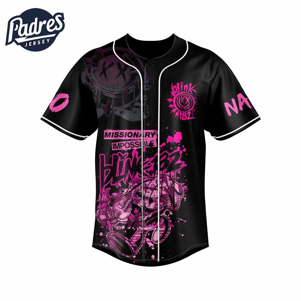 Blink-182 All The Small Things Baseball Jersey - Padres Jersey Oasis: Elevate Your Baseball Style Game