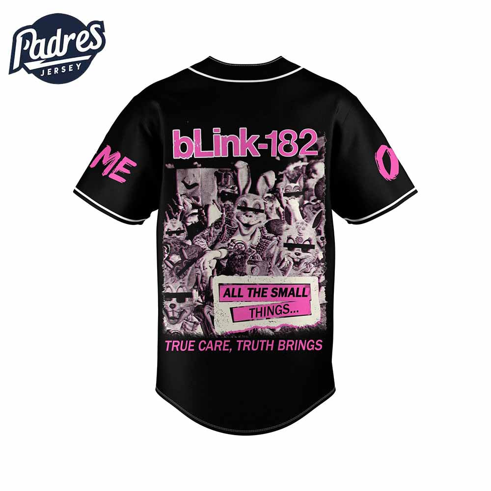 Blink-182 All The Small Things Baseball Jersey - Padres Jersey Oasis: Elevate Your Baseball Style Game
