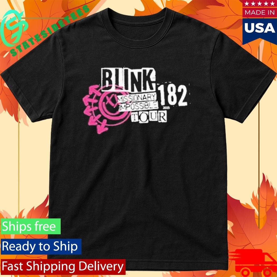 Blink 182 Missionary Impossible Tour Shirt