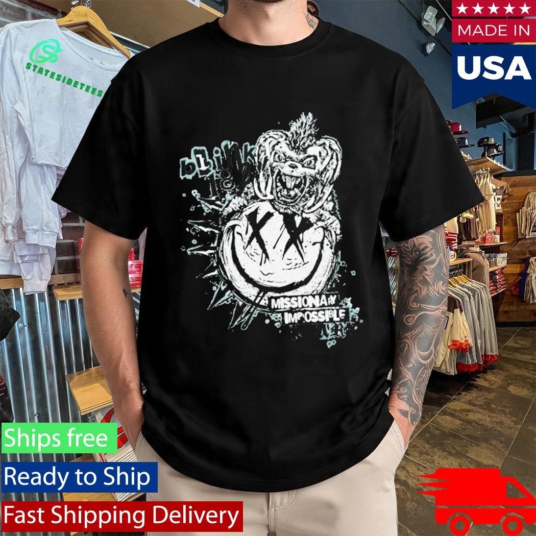 Blink 182 Missionary Impossible Tour T-Shirt