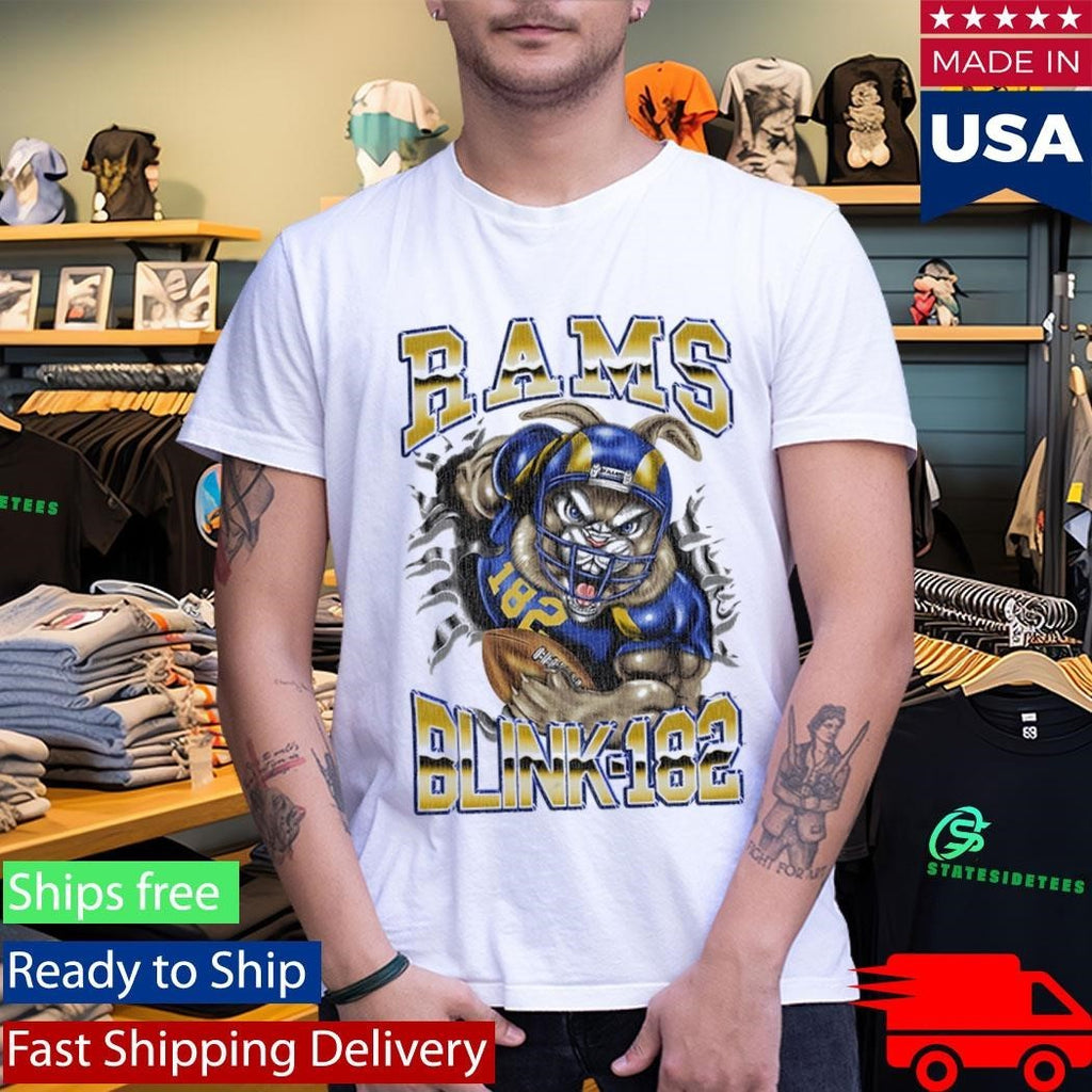 Blink-182 X La Rams Touchdown Shirt